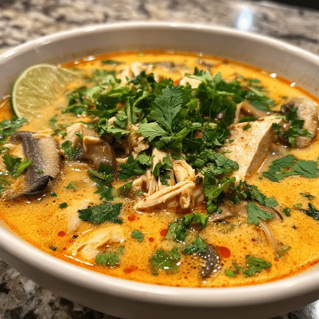 Easy Thai Chicken Soup
