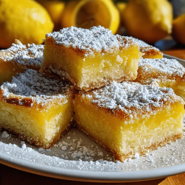 Meyer Lemon Bars